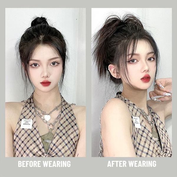 Mordely Hårbulle Syntetisk Chignon 3