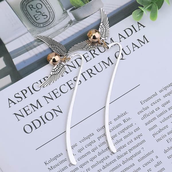 Mordely Wing Snitch Bookmark Book Page Markers 07-L