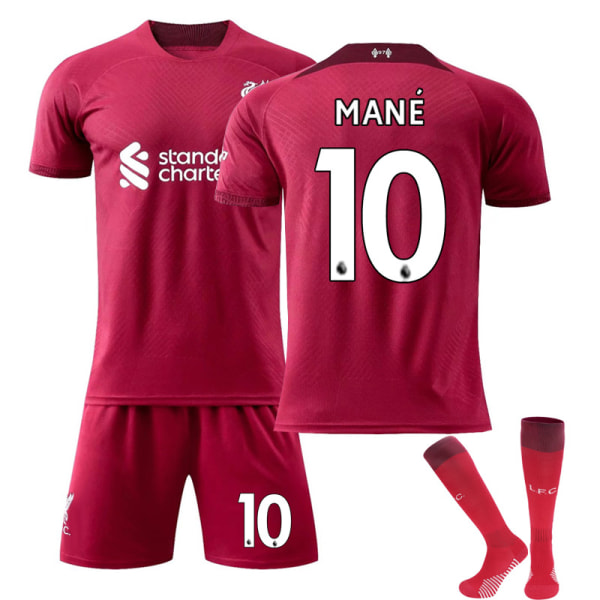 Mordely 22-23 Liverpool Home Kids Football Shirt Kit nr 10 Mane 24