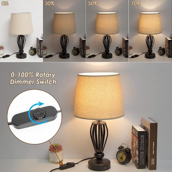 2 st Ljusdimmer Dimmer Plug LED Dimmer Switch 2 pcs