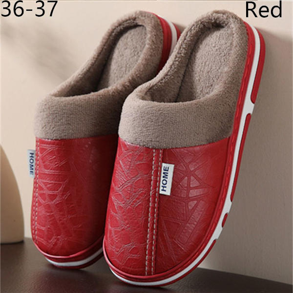 Mordely House Tofflor Winter Toffel RÖD 36-37 (FIT35-36) red 36-37(fit35-36)