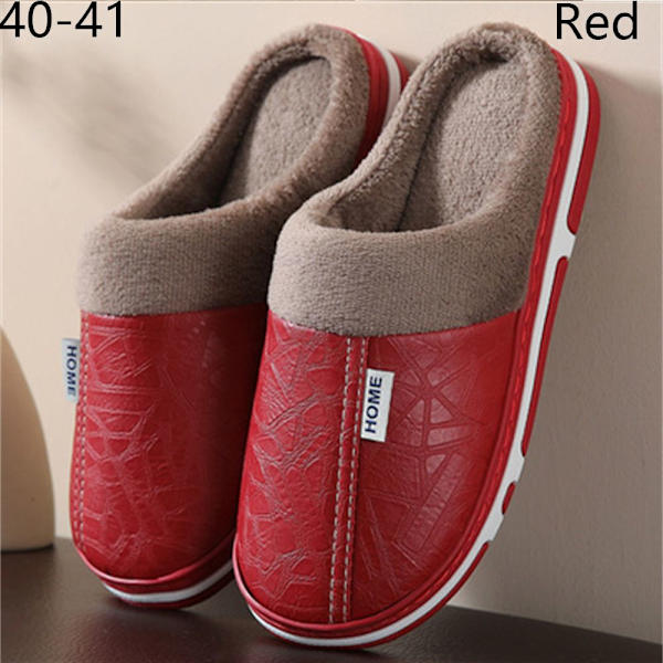 Mordely House Tofflor Winter Toffel RED 40-41 (FIT39-40) red 40-41(fit39-40)