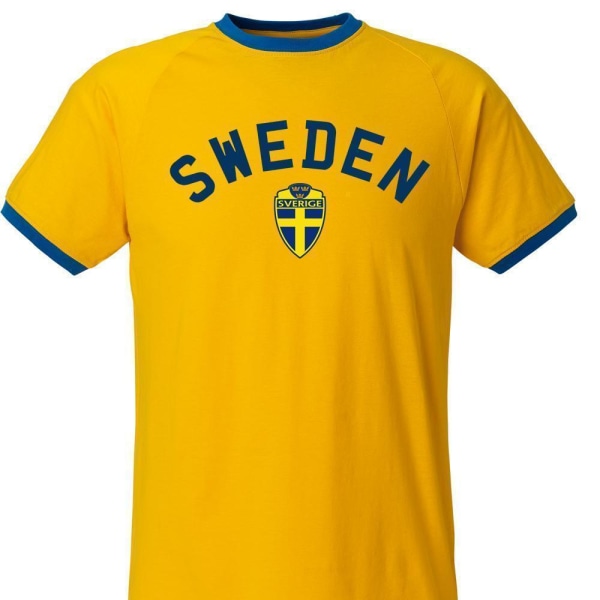 Mordely Sverige T-shirt - Ibrahimovic 11 på ryggan Sweden märke 2021 xl