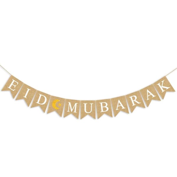Mordely Ramadan Kareem Ornament Eid Mubarak Linne anner