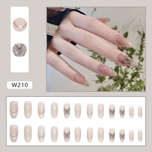 Mordely 24 st False Nail Full Cover