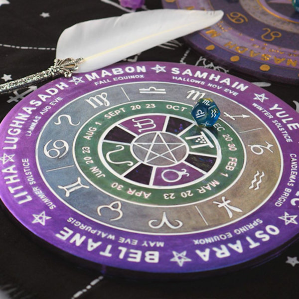 Mordely 6st Constellation Divination Dice 12-sidig Astrologi brädspel