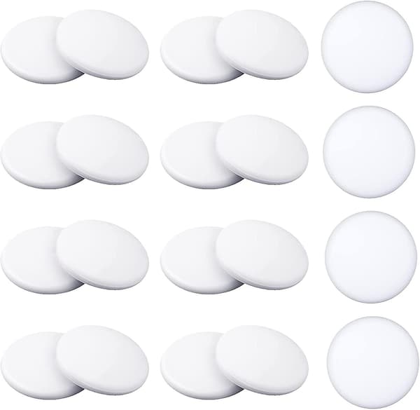 20pcs Door Stopper Wall Protector Adhesive Reusable Bumper Protect Absorbent Silicone Wall