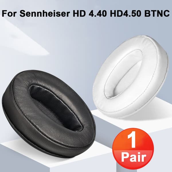 Mordely 2st/ set Ersättnings-öronkuddar för Sennheiser white