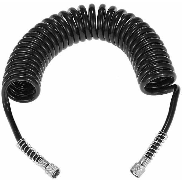 Mordely Pu Spring Airbrush Air Hose, With Standard 1/8&quot; Fittings, 3m (10&#39;) Cisea