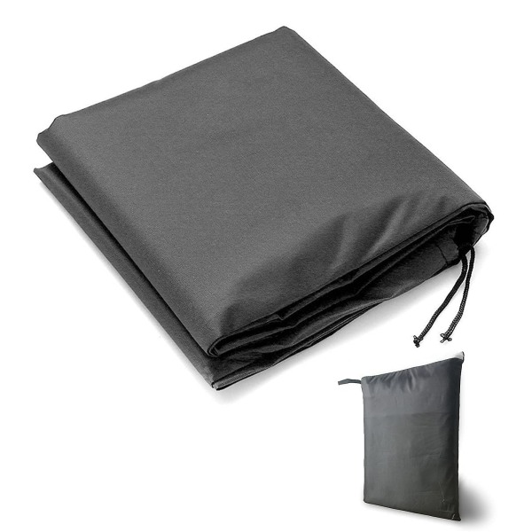 2023 Garden Square Hot Tub Cover, 210d Oxford Cloth Swimming Pool Cover Waterproof Dustproof Anti-uv Multiple Sizes To Choose,black,231x231x30cm