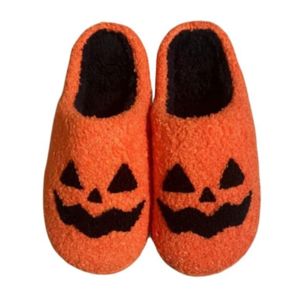 Halloween Tofflor Pumpa Tofflor 35-36