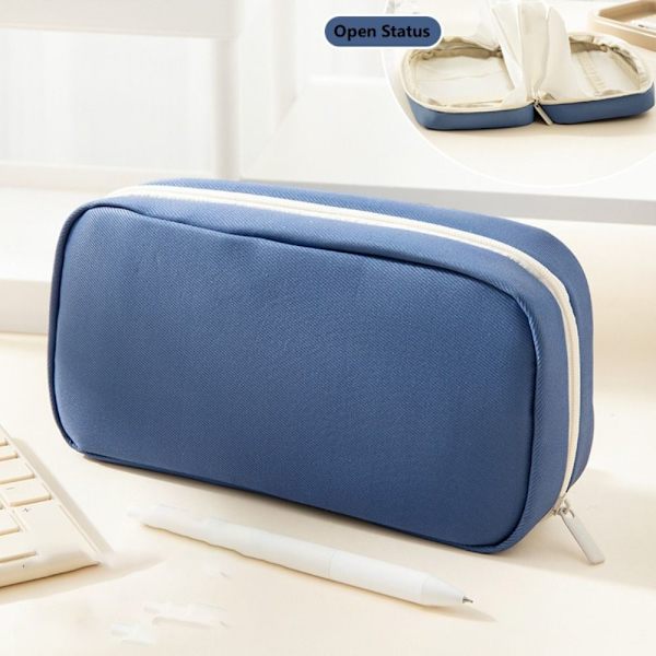 Pennfodral Case Väska BLÅ blue