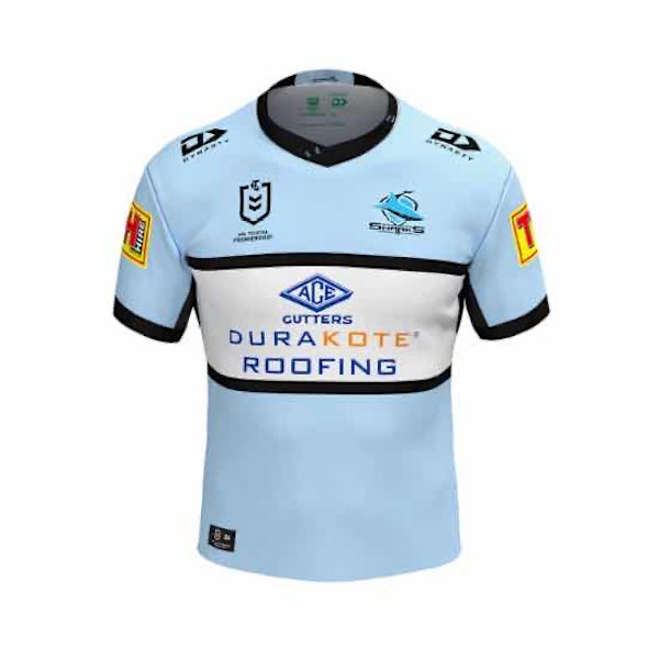 Mordely Cronulla Sharks 2020 hemmarugbytröja för herrar M