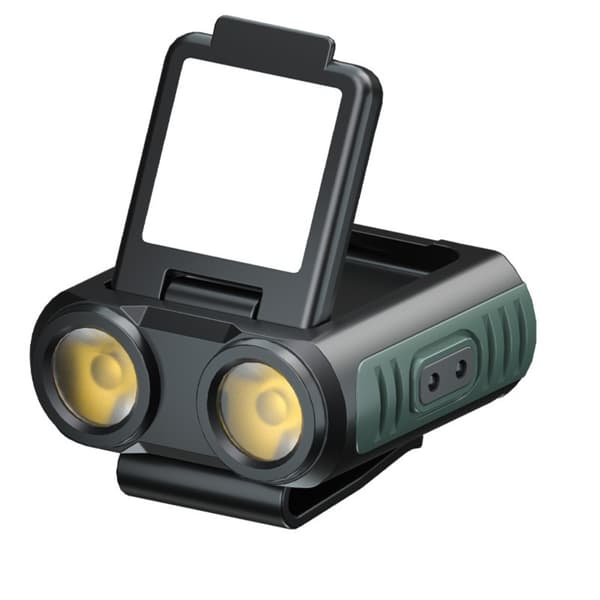 Cap Hat Visir Light Induktiv Strålkastare Hat Clamp Light