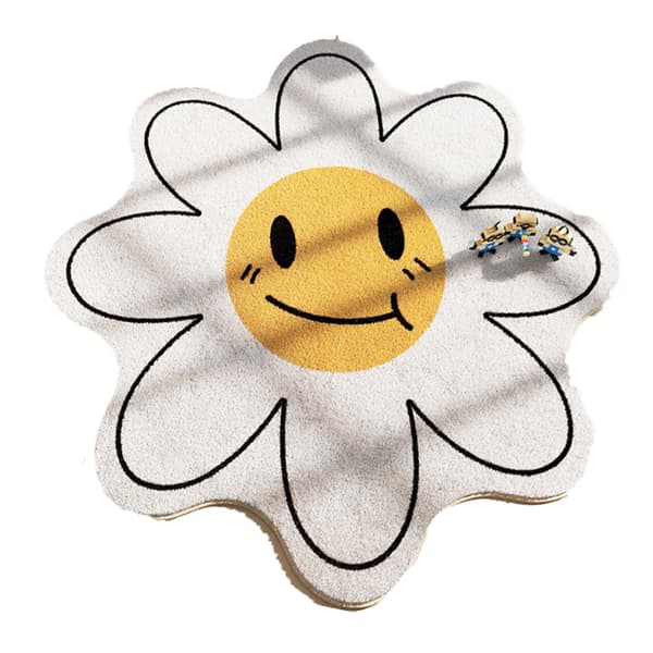 Mordely Söt badrumsmatta smiley matta badrumsmatta solros