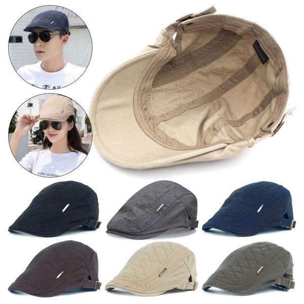 Mordely Flat Cap Basker NAVY navy