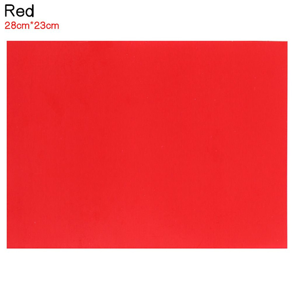 Mordely 10 STK Kolpapper Broderi Tracing Bumf För Tyg RÖD red 28cm*23cm
