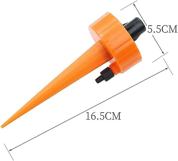 24 Pieces Self Watering Spikes, Adjustable Plant Watering, Automatic Drip Irrigation Waterer With Release Control Valve Switch