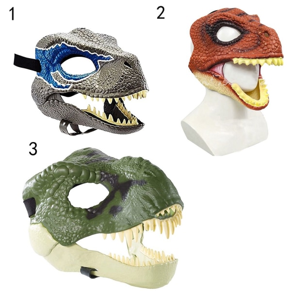 Mordely Dinosauriemask Toy Dragon Masker
