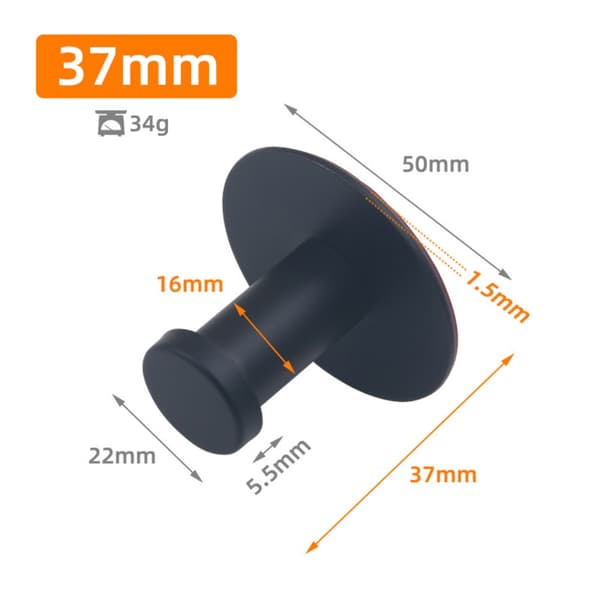 Mordely 4-pack handdukskrokar Klädkrok Väggkrokar