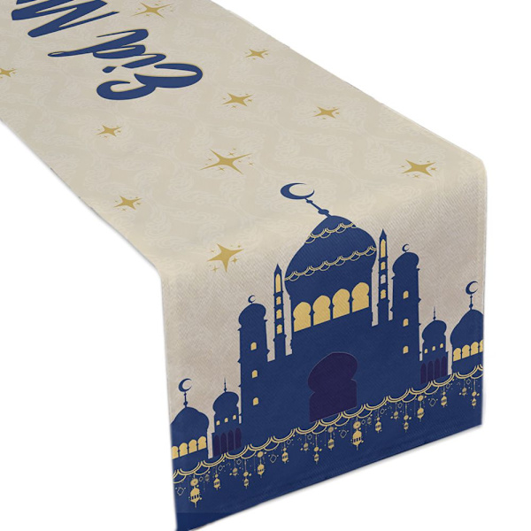 Mordely Eid Bordsduk Ramadan dekoration