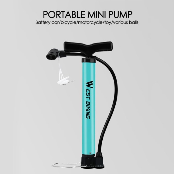 Mordely MTB Bike Pump Tire Ballon Inflator Basketball Pump