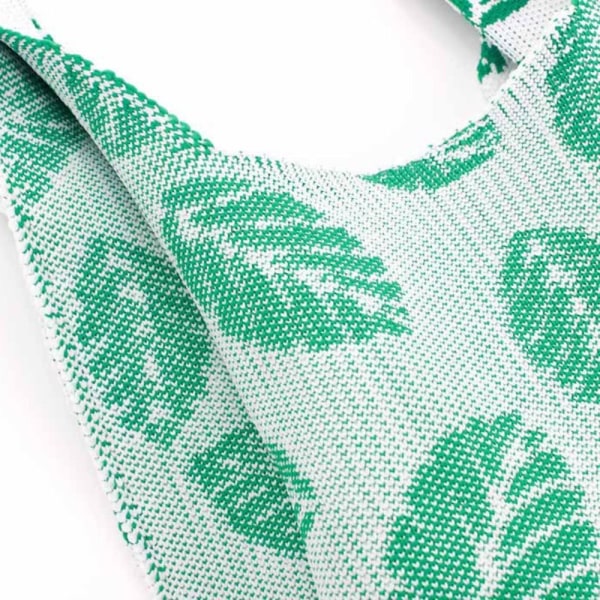 Mordely Axelväska Stickad Handväska PINK&GREEN pink&green