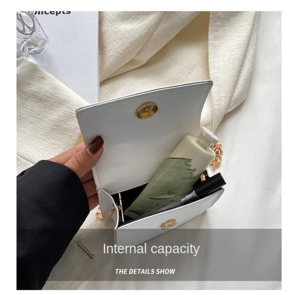 Mordely Kedja Damväskor Sommar Crossbody-väska BLÅ Blue
