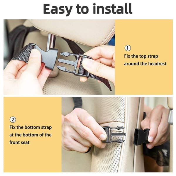 Mordely Multi-Pocket Car Organizer Protector Hängande förvaringsväska 1pc