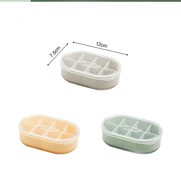 Mini Ice Grid Ice Block Form GRÅ Grey