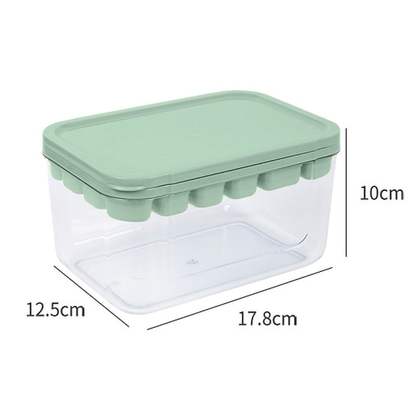 2023 Ice Cube Tray With Lid, Easy To Release, Stackable Durable Ice Cube Tray With Lid And Ice Storage Box