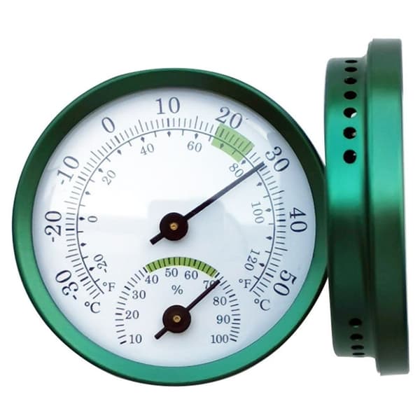 Mordely Pointer Typ Hygrothermograph Termo-hygrometer SVART black