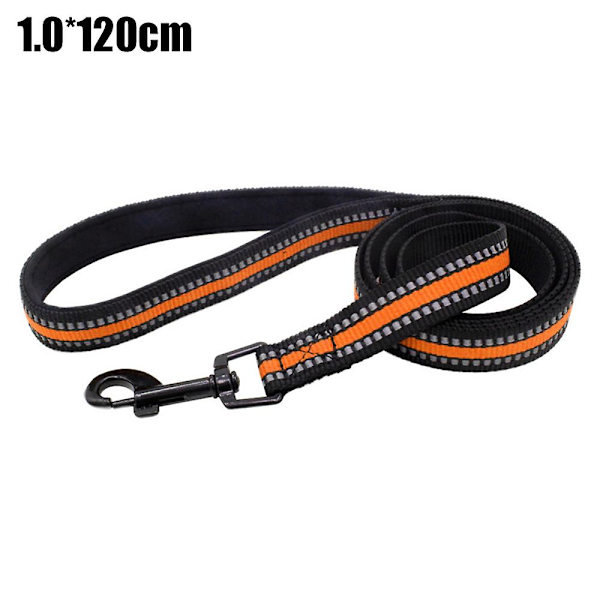 Reflective Dog Leashes,traditional Style Leash With Easy To Use Collar Hook