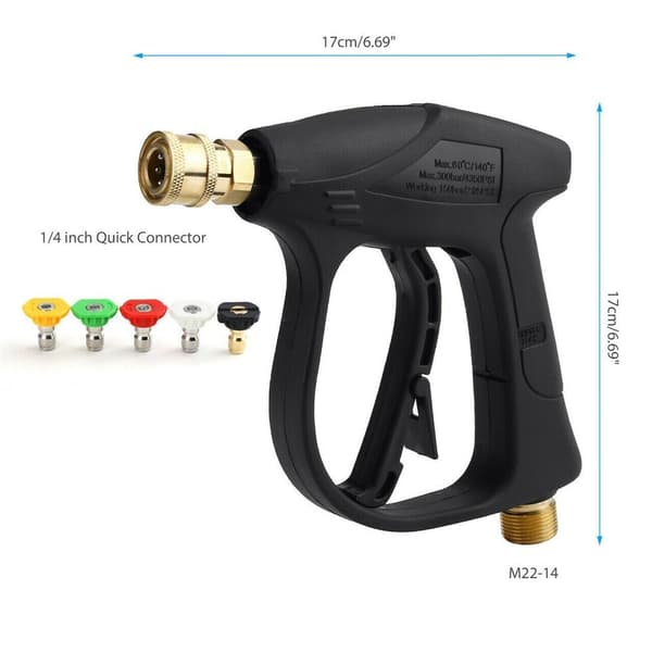 Mordely Washer Wand Sprayer Biltvätt vattenlans