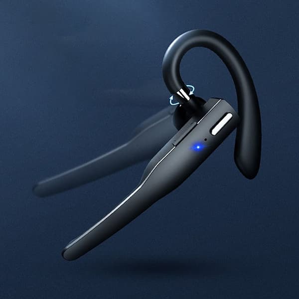 Mordely Bluetooth headset för mobiltelefon Trådlös Bluetooth hörlur A