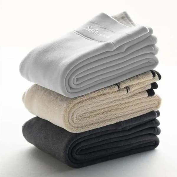 Fleecefodrade Leggings Vinter Leggings MÖRKGRÅ Dark Grey 2XL