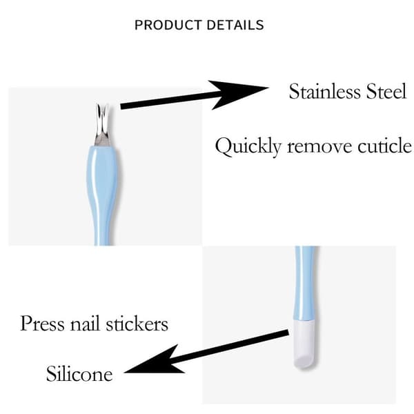 Mordely Nail Art Fork Nipper Dead Skin Trimmer GRÖN green