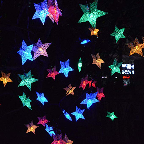 Mordely Star String Lights LED Lights WHITE 30LED WHITE 30LED white 30LED