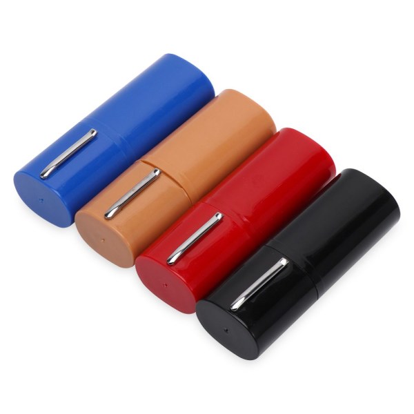 Mordely Fällbara läsglasögon med slangfodral CASE STYRKA 1.0X red Strength 1.0x