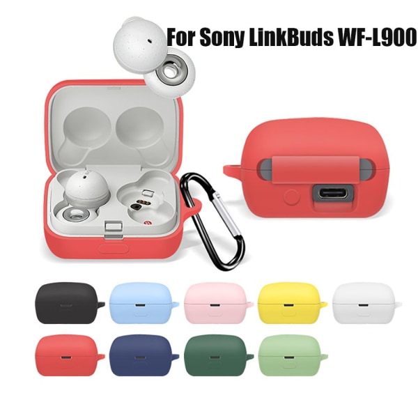 Mordely Case för Sony Link Buds WF L900 WHITE white