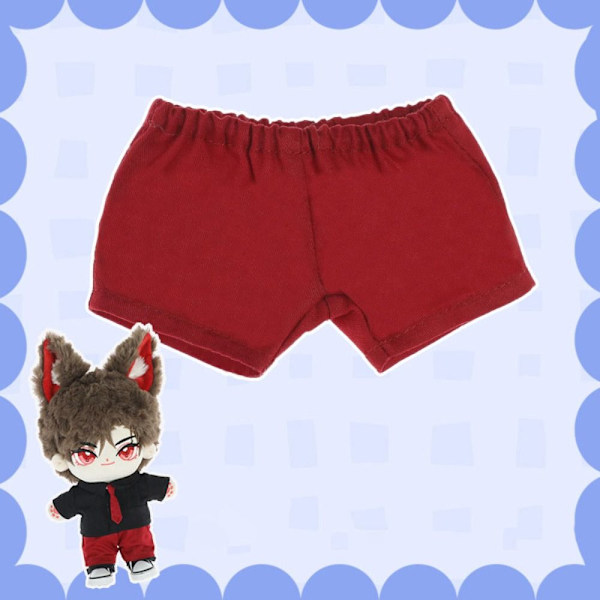 Casual Shorts Byxor Docka Byxor Docka VINRÖD Wine Red