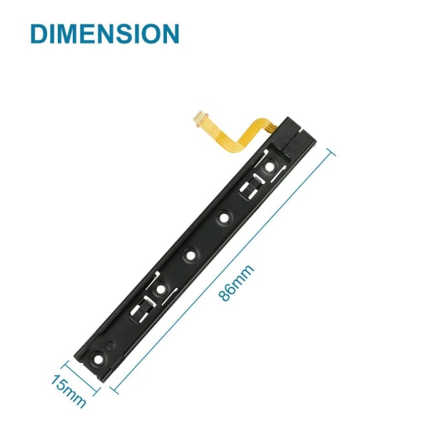 Mordely för Nintendo Switch för NS Joy-con Rail Slider