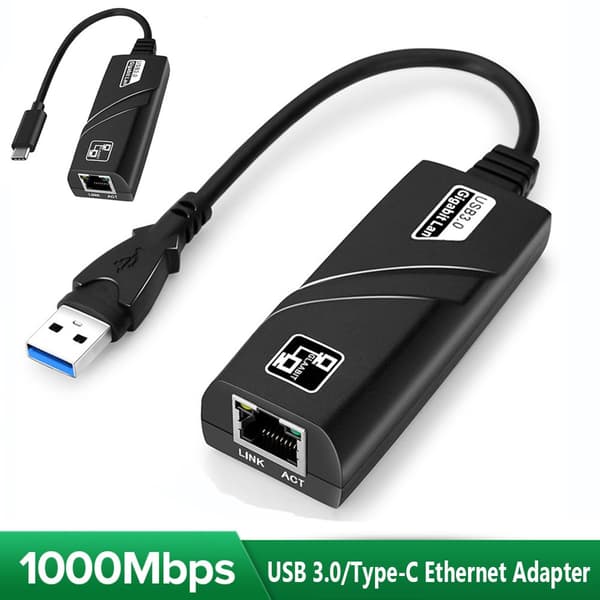 Mordely Ethernet-adapter USB 3.0 till Gigabit