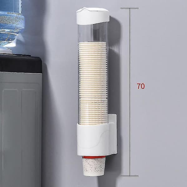 2023 Dispenser för engångspapper, väggmonterad plastförvaringsställ