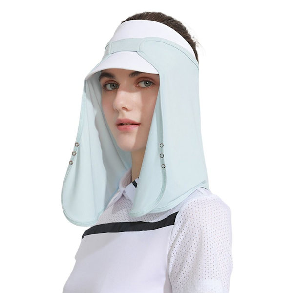 Mordely Ice Silk Hat Solhatt BLÅ Blue