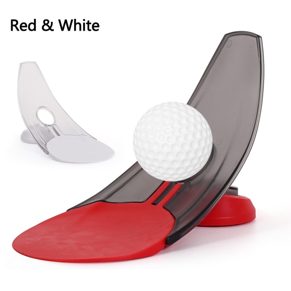 Mordely Pressure Putt Trainer Taitettava VALKOINEN JA PUNAINEN White and Red