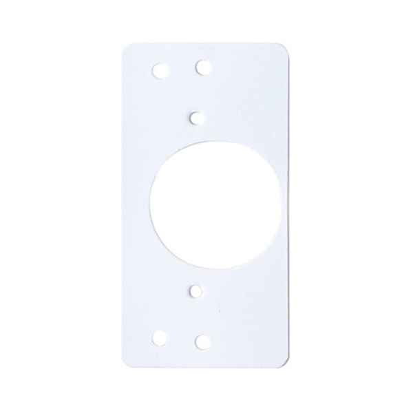 Mordely Monteringsplatta Set Gångjärn Fästplatta VIT STYLE1 STYLE1 White Style1-Style1