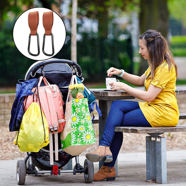 2023 Stroller Hooks Strap, Clip Or Hang A Diaper Bag To Your Pram Or Buggy