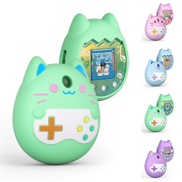 Mordely Case kompatibel Tamagotchi Pix Virtual Pet Game Machine blue