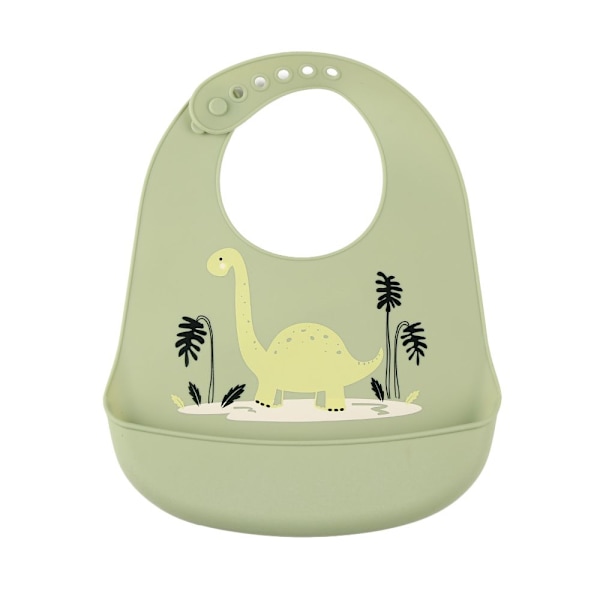 Mordely 2PCS Baby Silikon Haklappar Barn Förkläde Pick Rice Pocket